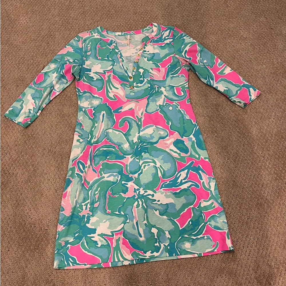 Lily Pulitzer Long Sleeve TShirt Dress